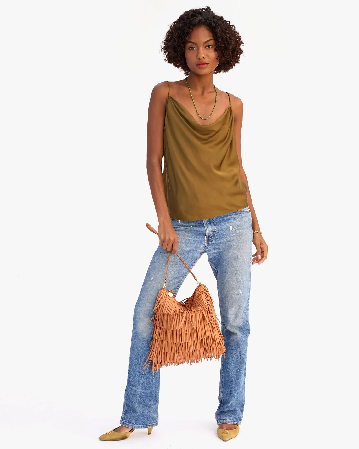 Fringe Clutch w/ Tabs - Image 3