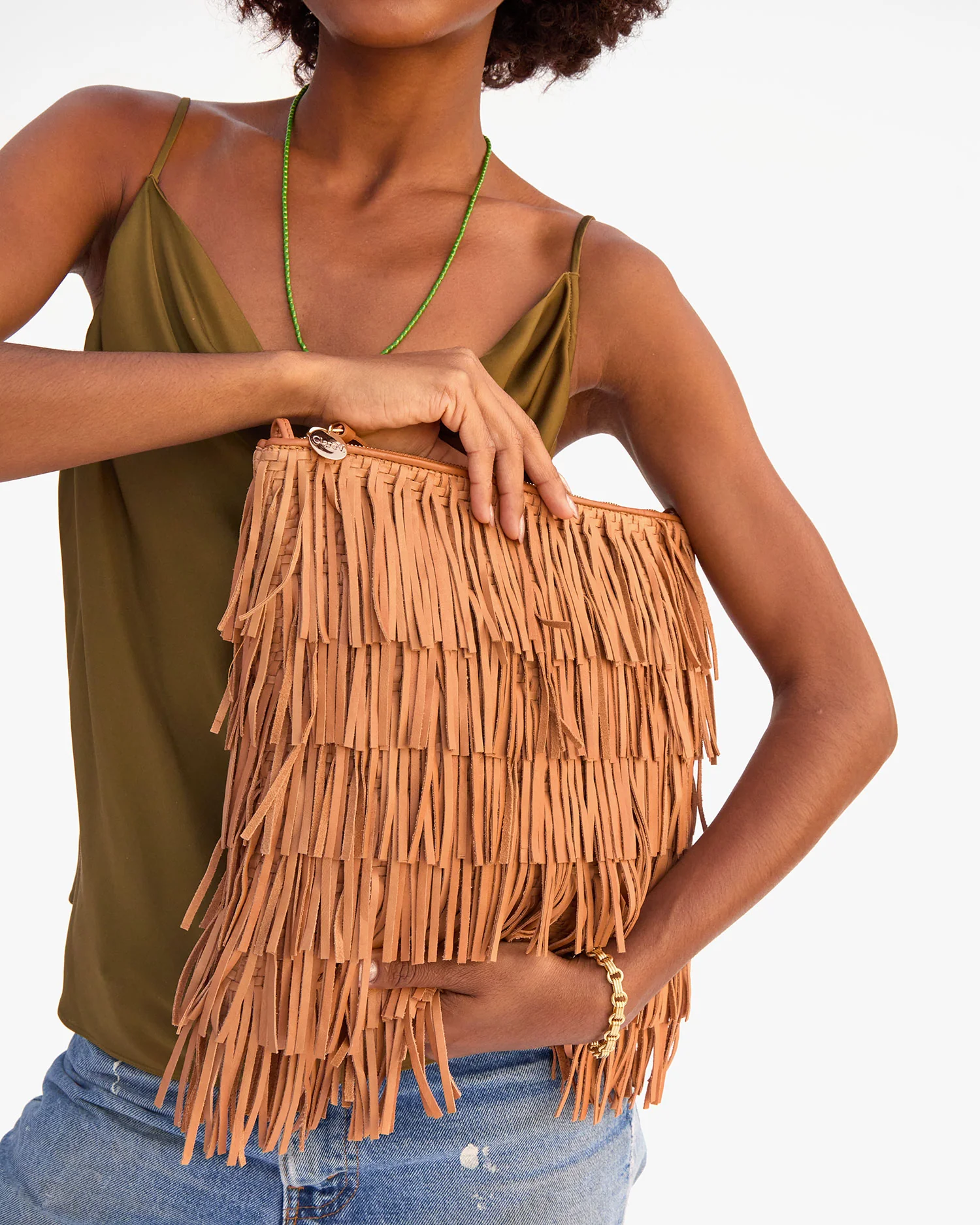 Fringe Clutch w/ Tabs - Image 4